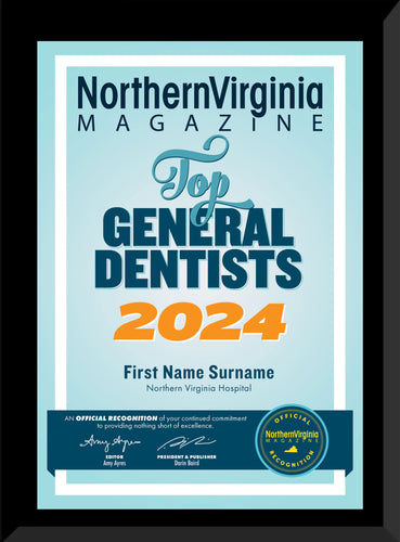 2024 Top Dentist Plaque