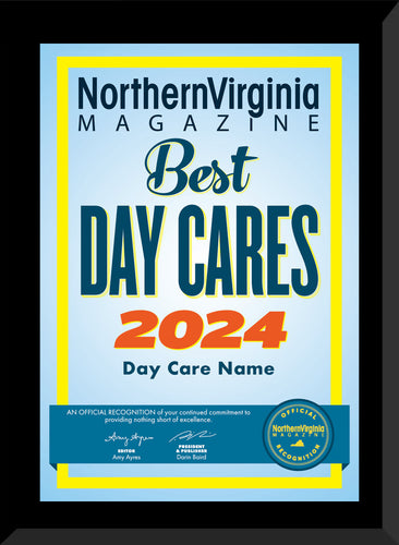 2024 BEST DAYCARE PLAQUE