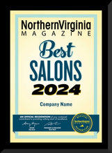 Load image into Gallery viewer, 2024 Best Salon/Best Barber Shop Plaque