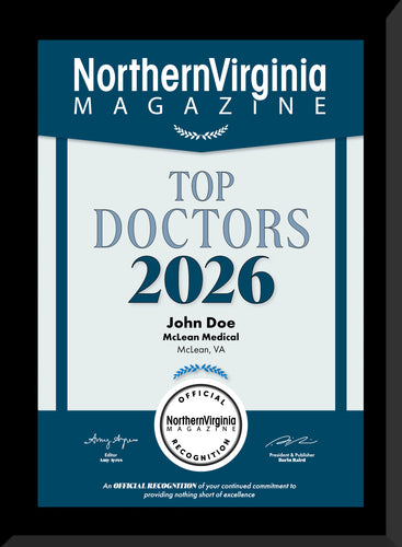 2026 Top Doctor Plaque