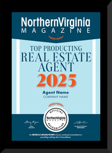 2025 Top Producing Real Estate Agent Plaque *NEW DESIGN*