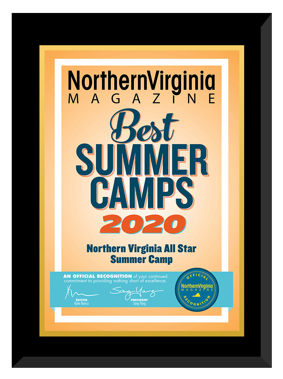 2020 Best Summer Camps Plaque