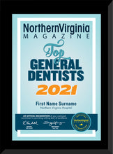 Load image into Gallery viewer, 2021 Top Dentist Plaque