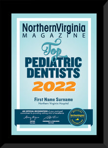 2022 Top Dentist Plaque