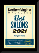 Load image into Gallery viewer, 2021 Best Salon/Best Barber Shop