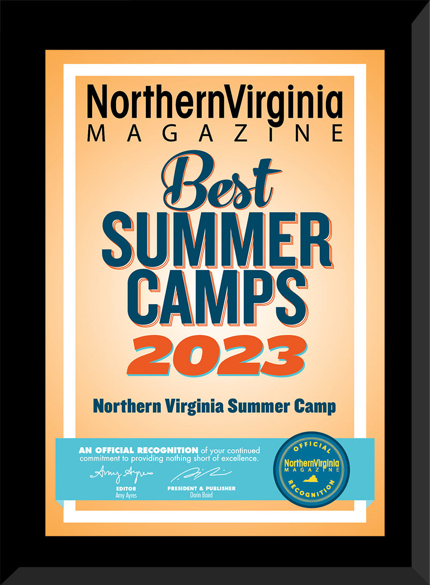 2023 Best Summer Camps Plaque