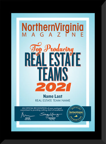 2021 Top Producing Real Estate Teams