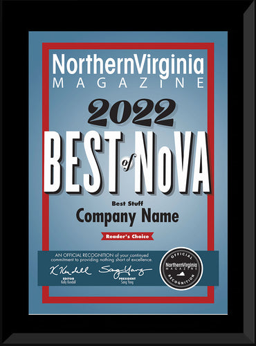 2022 Best of NoVA-Reader's Choice, Runner Up
